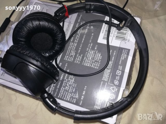 sony headphones-черни и нови, снимка 8 - Слушалки и портативни колонки - 21677144