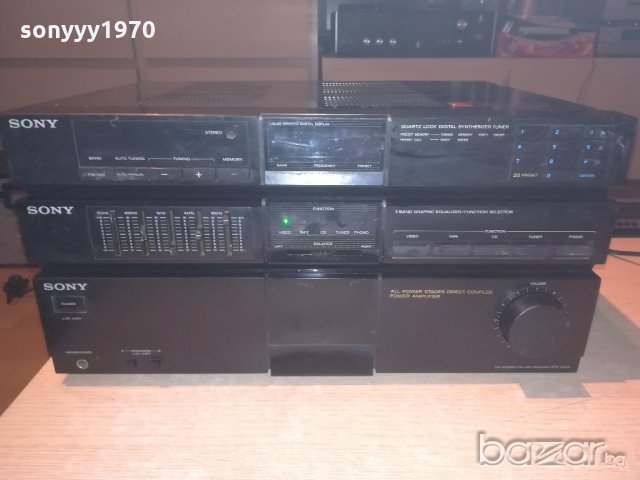sony-tuner/amplifier/equalizer-made in japan-внос швеицария, снимка 4 - Ресийвъри, усилватели, смесителни пултове - 20487555