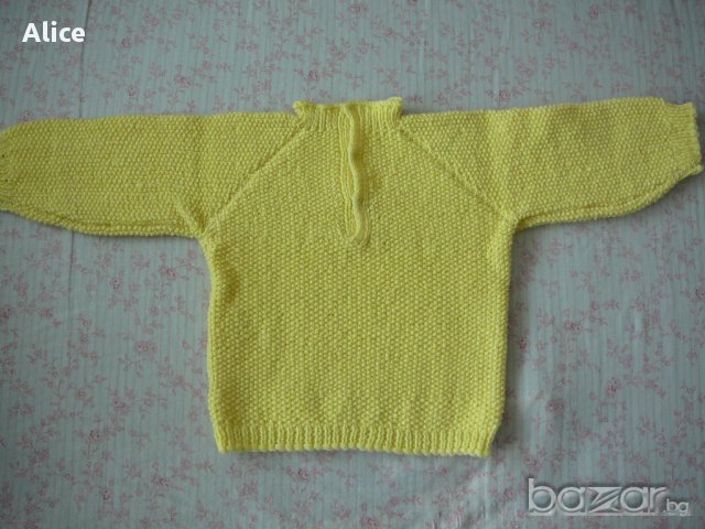 Нова плетена блуза - ръст до 98см, снимка 4 - Детски Блузи и туники - 12341239