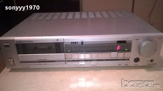 grundig cf7400-deck high fidelity-3motors-внос швеицария, снимка 8 - Ресийвъри, усилватели, смесителни пултове - 19258486