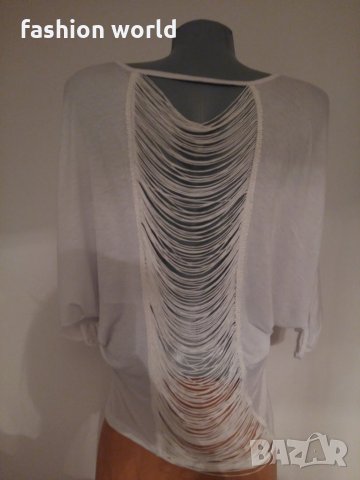 Дамска блуза с гол гръб ТОП МОДЕЛ, снимка 6 - Тениски - 24574439