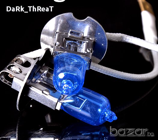 Халогенни бели автомобилни крушки H3 55W