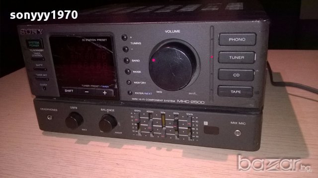 Sony str-h100-stereo receiver-made in japan-внос швеицария, снимка 8 - Ресийвъри, усилватели, смесителни пултове - 12855350