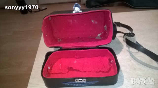 фото чанта-25х21х14см-кожа/ретро-внос швеция, снимка 2 - Чанти, стативи, аксесоари - 25318177