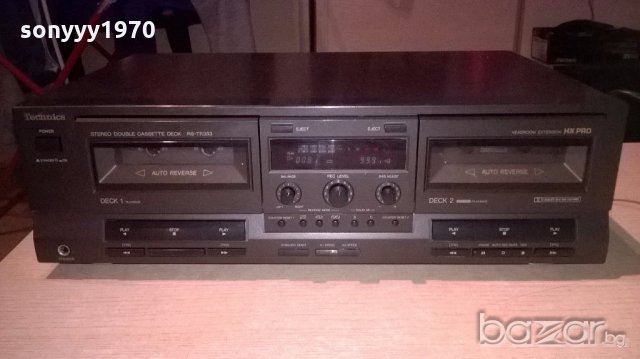 technics rs-tr333-deck b/c/nx pro/reverse/bias adjust-made in japan, снимка 7 - Ресийвъри, усилватели, смесителни пултове - 19899187