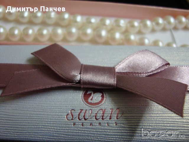 Колие от перли Сваровски, снимка 5 - Колиета, медальони, синджири - 16937666