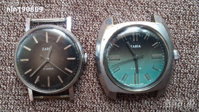 Часовници Заря-2бр., снимка 7 - Мъжки - 22158916