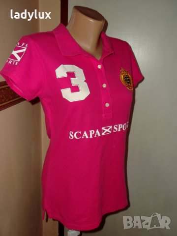 Scapa Sports Polo Team, Оригинална. Размер S/M. Код 527, снимка 7 - Тениски - 25722264