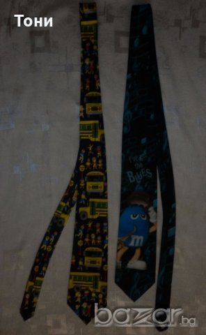 Две страхотни вратовръзки . M & M's Brand и Steven Harris Handmade, снимка 2 - Други - 18622965