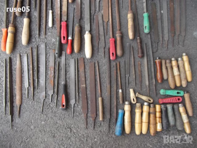 Лот от 74 бр. пили и 21 бр. дръжки за пили, снимка 5 - Други инструменти - 24879589