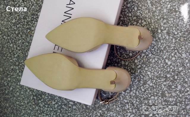 ANNA FIELD дамски обувки, официални, беж, нови, с кутия, беж, снимка 8 - Дамски обувки на ток - 18648536