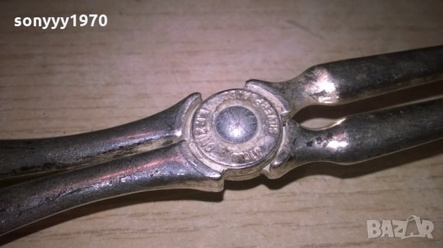 e.r.zink silverplated-made in italy-27см-внос швеицария, снимка 9 - Колекции - 22465787