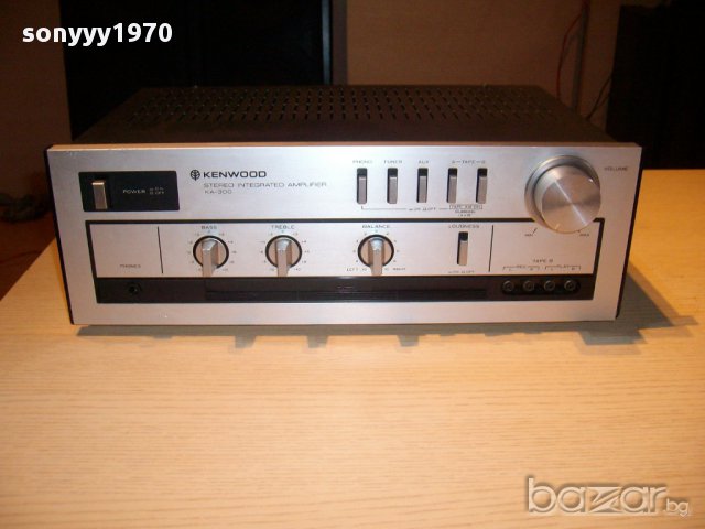 kenwood ka-300 stereo amplifier-внос швеицария, снимка 9 - Ресийвъри, усилватели, смесителни пултове - 12019820
