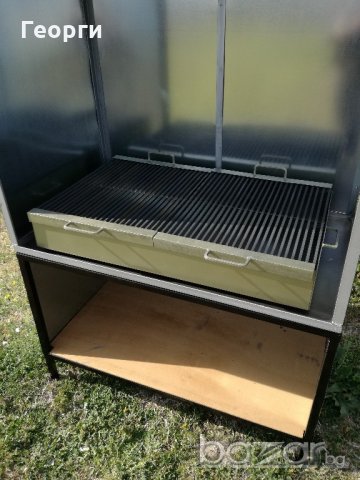 Барбекю с димоотвод, снимка 14 - Барбекюта - 19252277