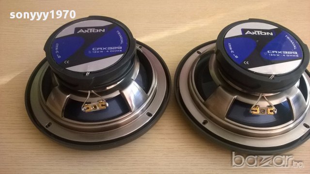 USA-Axton cax 329 3way-120watts/4ohms-usa-2бр-внос швеицария, снимка 2 - Тонколони - 13071404