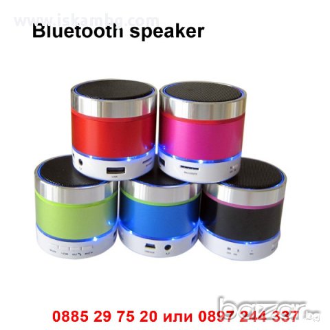 Блутут колонка с хендсфри - код S11, снимка 5 - Слушалки и портативни колонки - 12254299