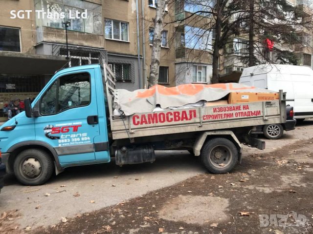 Транспортни услуги София Падащ борд Извозване на строителни отпадъци, снимка 5 - Транспортни услуги - 25772320