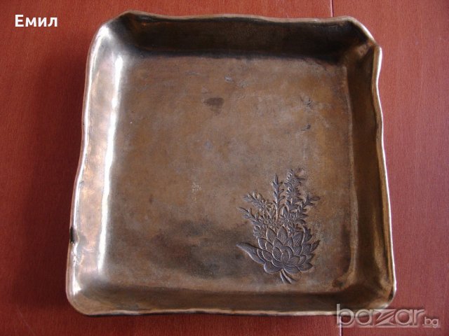 Масивен бронзов пепелник GILDE HANDWERK