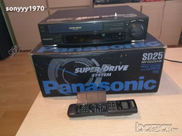 panasonic nv-sd25am+remote-made in japan-внос швеицария, снимка 4 - Плейъри, домашно кино, прожектори - 20559367