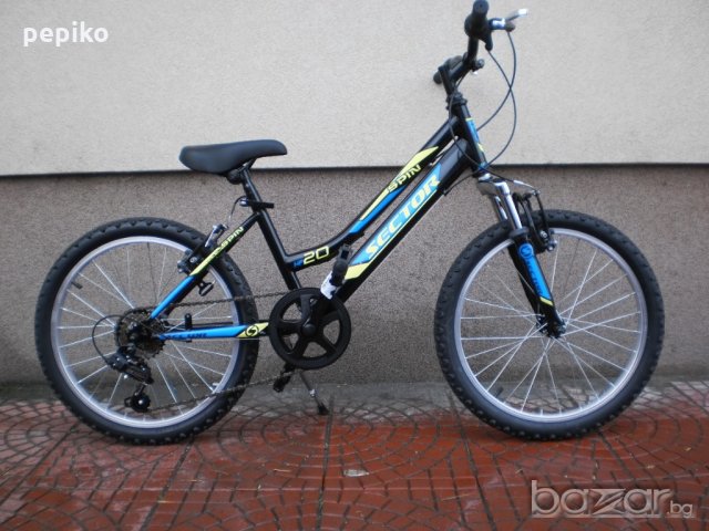 Продавам колела внос от Германия  детски МТВ велосипед SECTOR SPRIN 20  цола модел 2018г преден и за, снимка 1 - Детски велосипеди, триколки и коли - 20215465