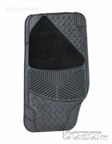 Гумени стелки с мокет универсални 5 бр/к-т