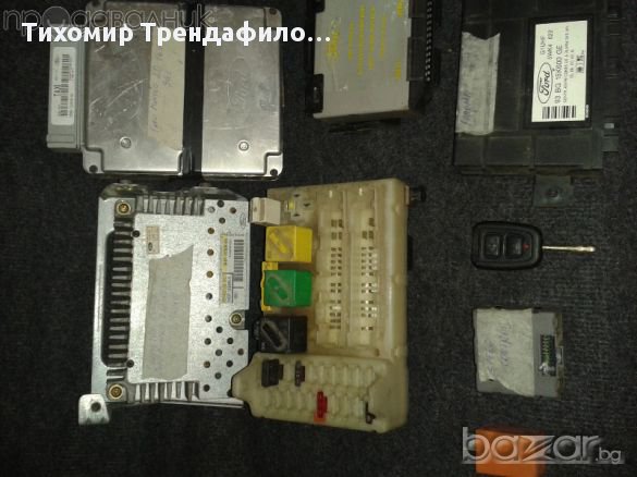 ECU Ford Mondeo 2.0 16V 1995,компютъра за мотора с цялата налична периферия 95BB-12A650-KA 