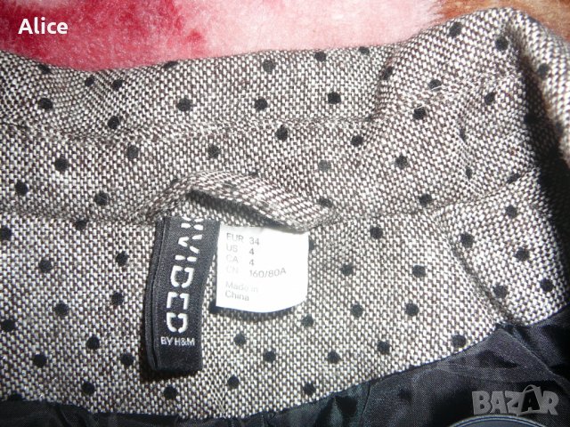 Сако на НМ, размер 34, снимка 5 - Сака - 24962485