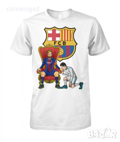Мъжки и Детски тениски KING MESSI / МЕСИ BARCELONA! , снимка 4 - Тениски - 21759593