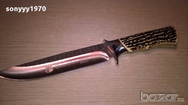 Columbia-31см-масивен и здрав нож за колекция или ползване, снимка 4 - Антикварни и старинни предмети - 17747494