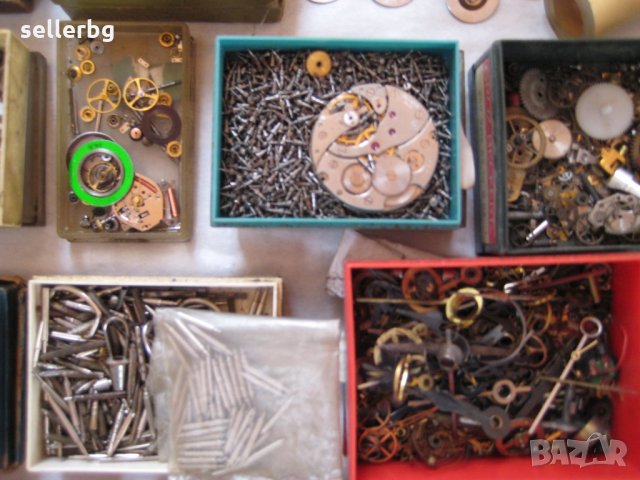 Части за стари ръчни часовници, снимка 9 - Антикварни и старинни предмети - 19592030