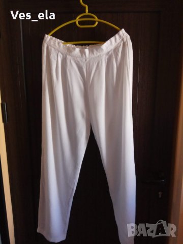 бял панталон ХЛ размер, снимка 1 - Панталони - 22649324