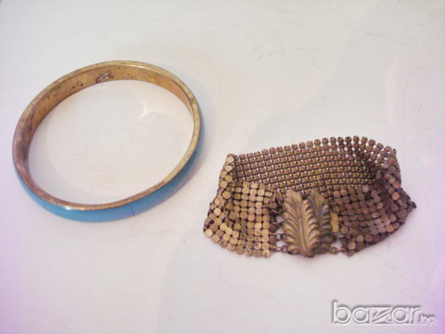 Красива бронзова гривна, снимка 4 - Антикварни и старинни предмети - 9671974