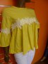 РАЗПРОДАЖБА  дамска блуза жълто, снимка 2