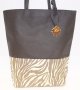 Нова дамска чанта ROBERTO CAVALLI Dark brown Tiger Print оригинал, снимка 8