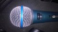 SHURE MIC-PROFI SHURE BETA SM58S-внос от швеицария, снимка 5