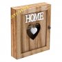 Дървена кутия за ключове-21х6х26 см., снимка 1 - Декорация за дома - 24905615