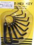 Шестограми/Лимбуси комплект 10бр. Set Hex Key, снимка 2