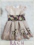  рокля QUEEN BY RACH с подвижен колан - 98,104,128см,