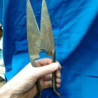 Ножица - старинна (антикварна), снимка 2 - Други - 13921168