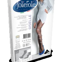 Jolie Folie 20den графит италиански луксозен чорапогащник без ограничител 40-65кг Жоли Фоли, снимка 1 - Бельо - 19877461