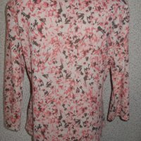 Светла блузка с розово L р-р, снимка 3 - Блузи с дълъг ръкав и пуловери - 19193460