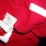 Червени ленени шалвари тип потури "Promod" оригинал, снимка 7 - Къси панталони и бермуди - 10714753