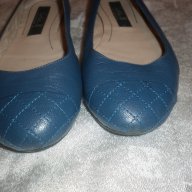Детски или за дами с малко краче кожени балеринки Cristhelen B в синьо , снимка 7 - Дамски ежедневни обувки - 12159041