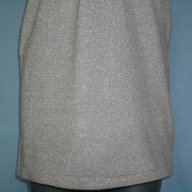 Дизайнерска "Малка" сребърна рокля тип туника "Тopstudio", снимка 8 - Рокли - 14477496