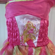 Налична Барби принцеса русалка с коронка-страхотна рокля, снимка 2 - Детски рокли и поли - 7383536