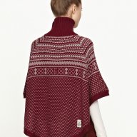Ново плетено дамско пончо G Star Snow ponch knit s/less оригинал, снимка 8 - Туники - 12147262