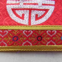 Традиционна торбичка тип пунгия от плат DELL от Монголия-11, снимка 8 - Други ценни предмети - 23413994