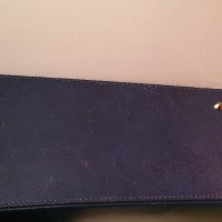 Нова, тъмно синя дамска чанта от естествена кожа, снимка 8 - Чанти - 23745179