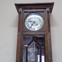 Стар стенен часовник, снимка 6 - Антикварни и старинни предмети - 25381327