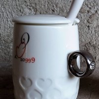 Оригинални чаши за младоженци, снимка 6 - Романтични подаръци - 16985001